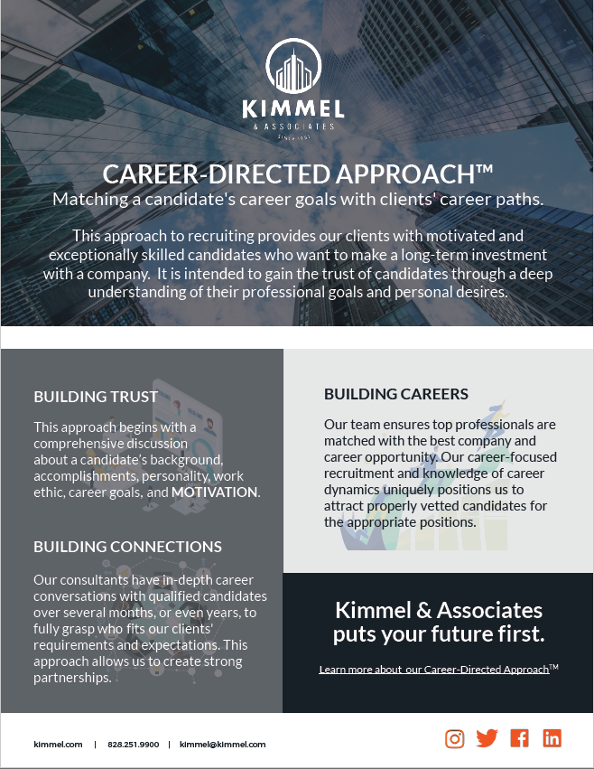 Career-Directed Approach